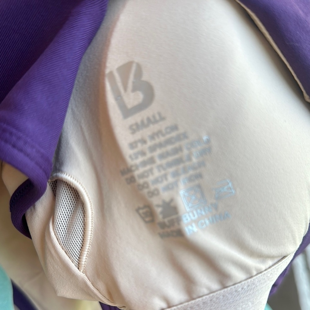 BuffBunny Purple Crop Top - Picture 5 of 8